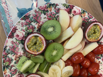 Pyjamas, Fruit and Veg in Sixth class to celebrate the end of Food Dudes