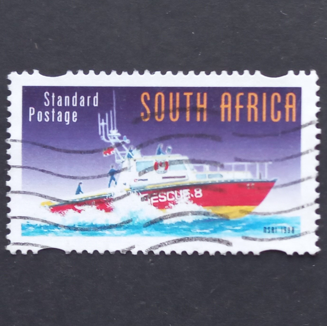 RSA - 1998 National Sea Rescue Institute - Single - postally used