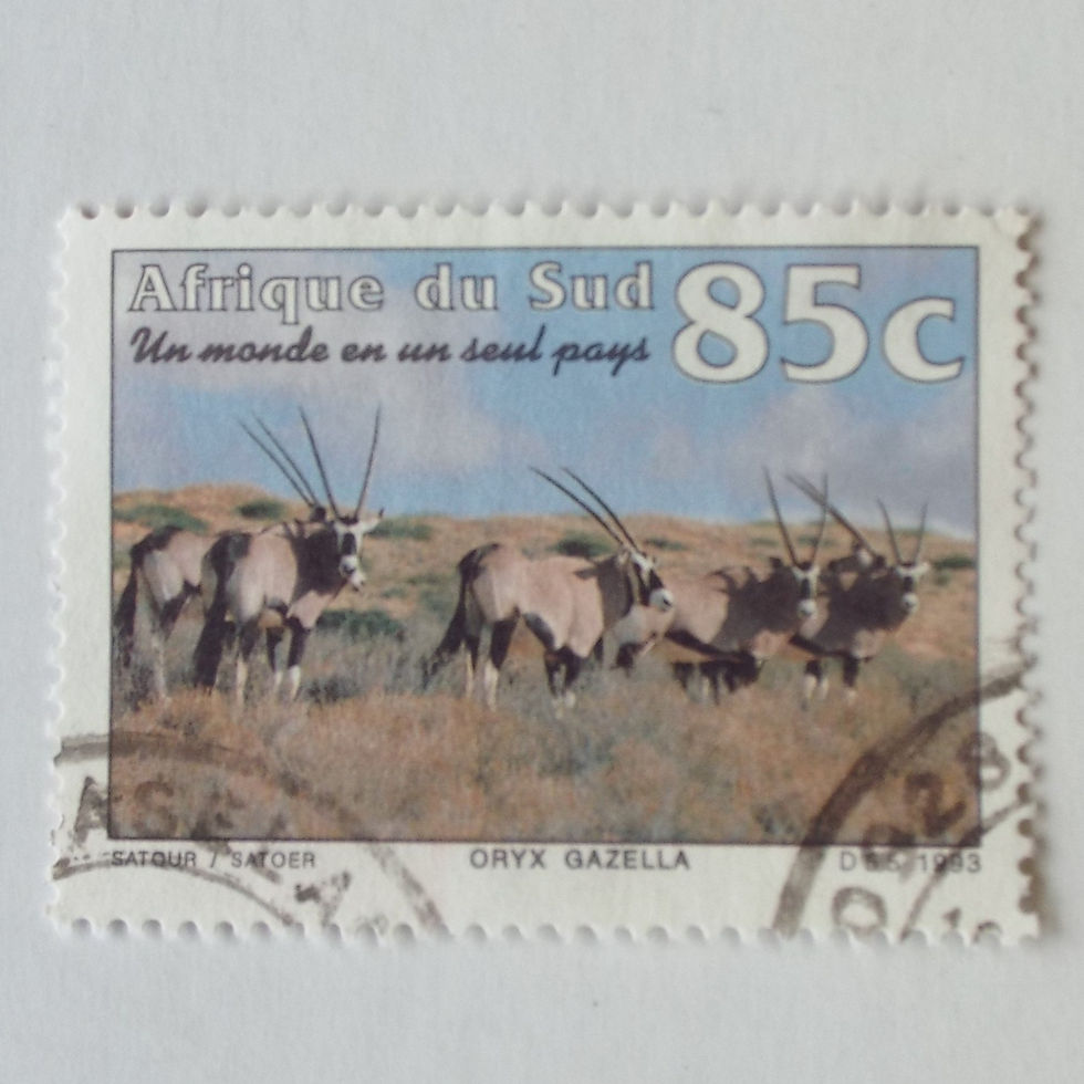 RSA - 1993 Tourism - 85c Oryx Gazella - Single - Postally Used
