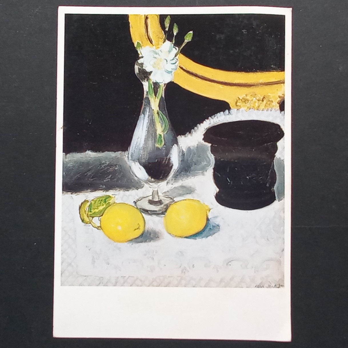 USA - 1992/93 Museum of Modern Art "Still Life" - Unposted but used Postcard