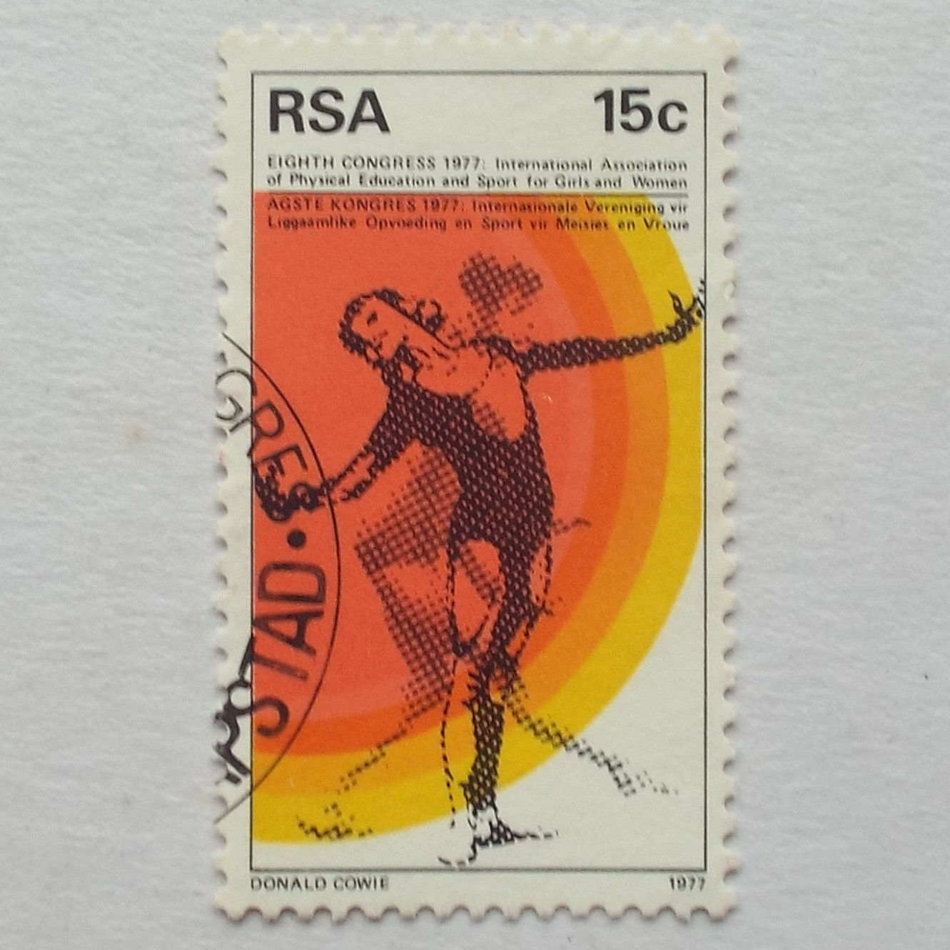 RSA - 1977 Sport for Girls & Women - Single - CTO