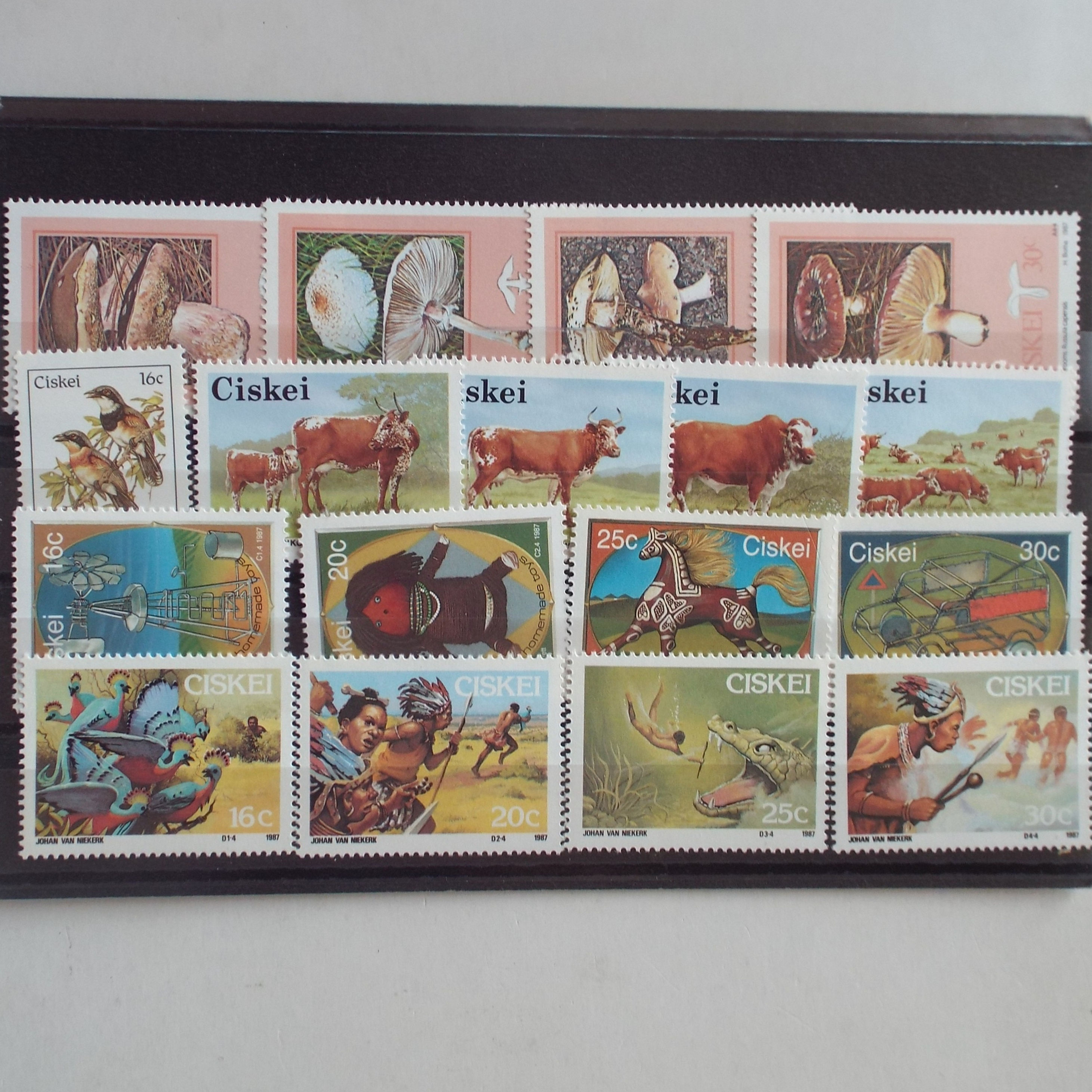 Ciskei - 1987 - Home Made Year Pack of Singles - UMM