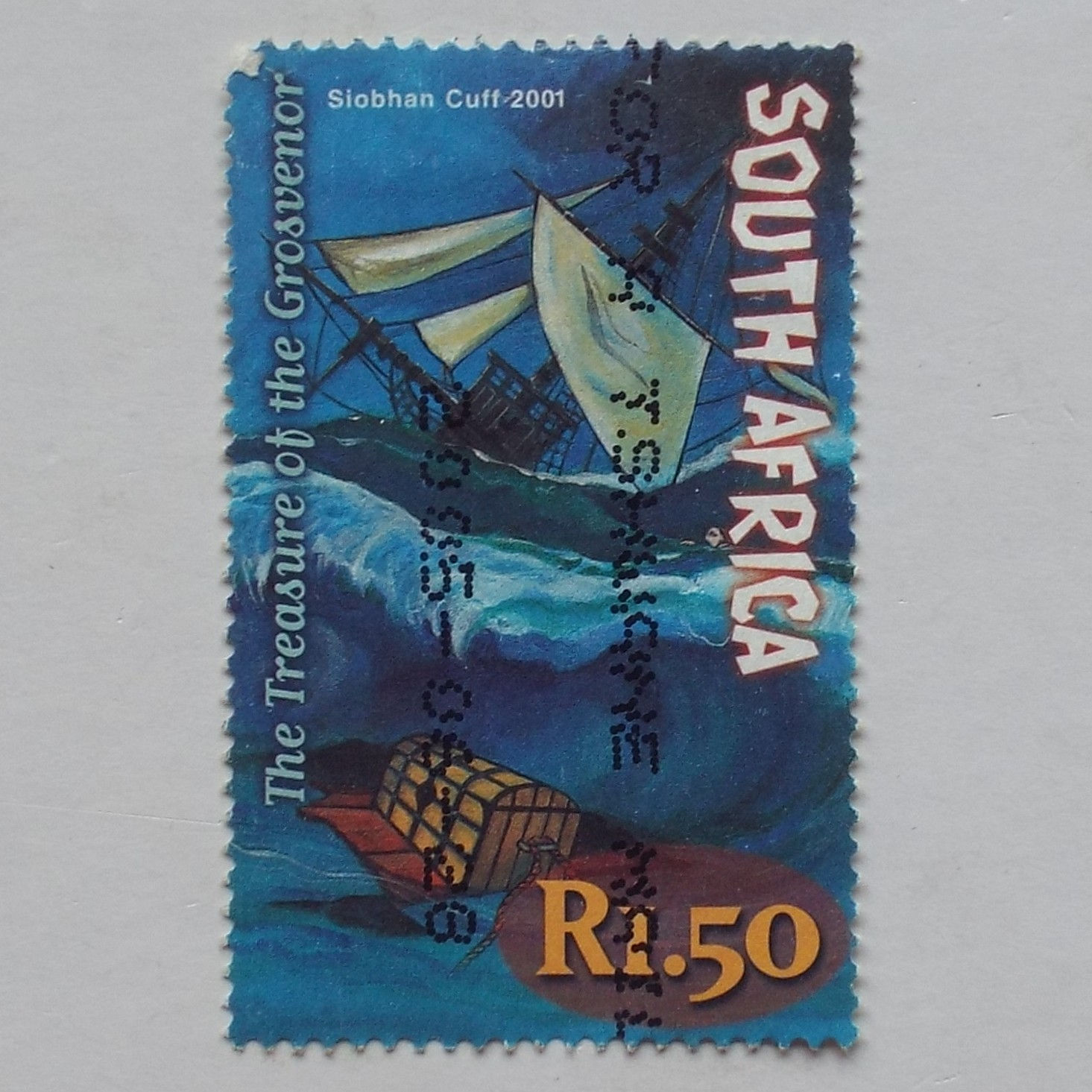 RSA - 2001 Myths & Legends - R1,50 - Single - Postally Used