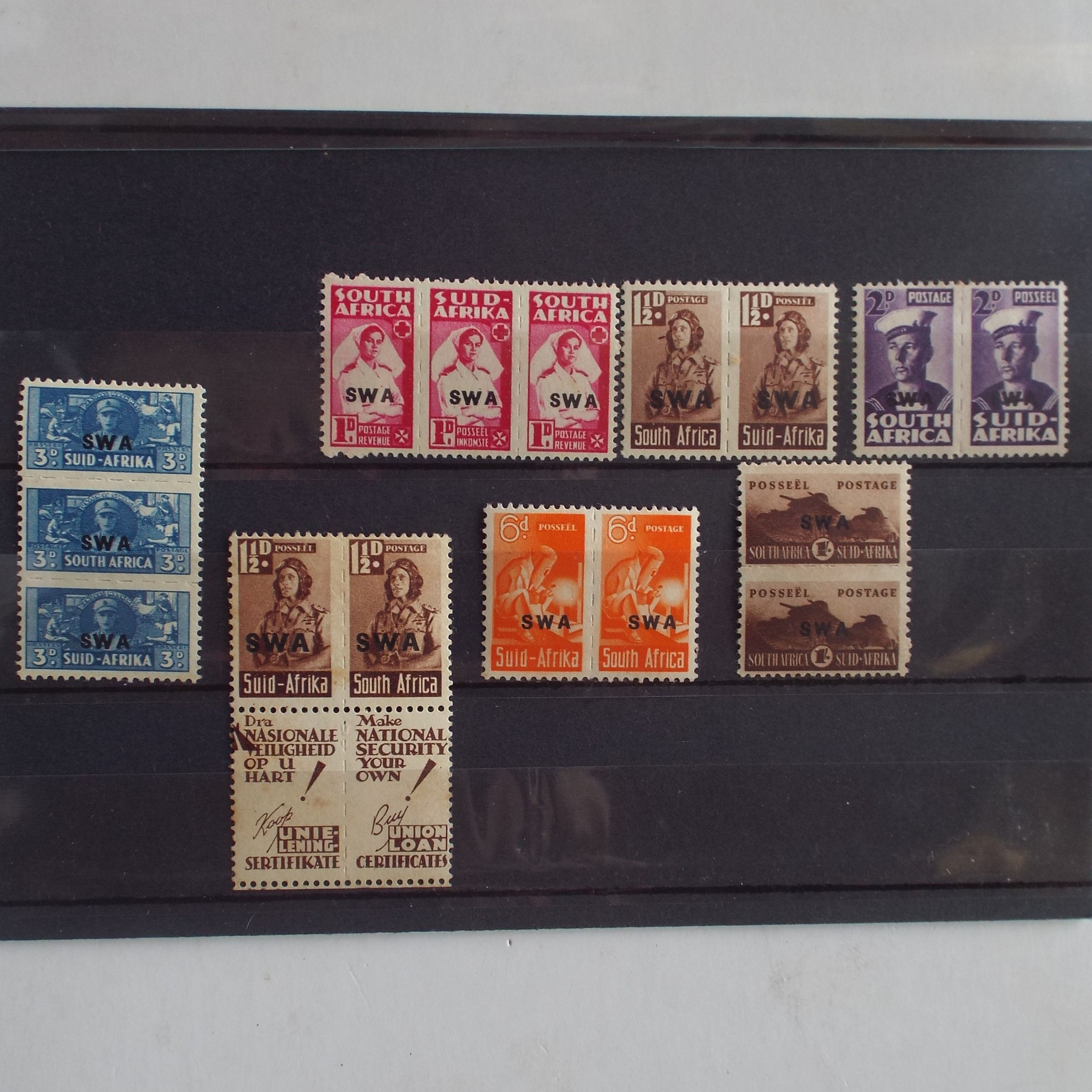 Lot #3 - SWA - 1943-44 War Effort "Bantams" - Part Set to Clear - Unused