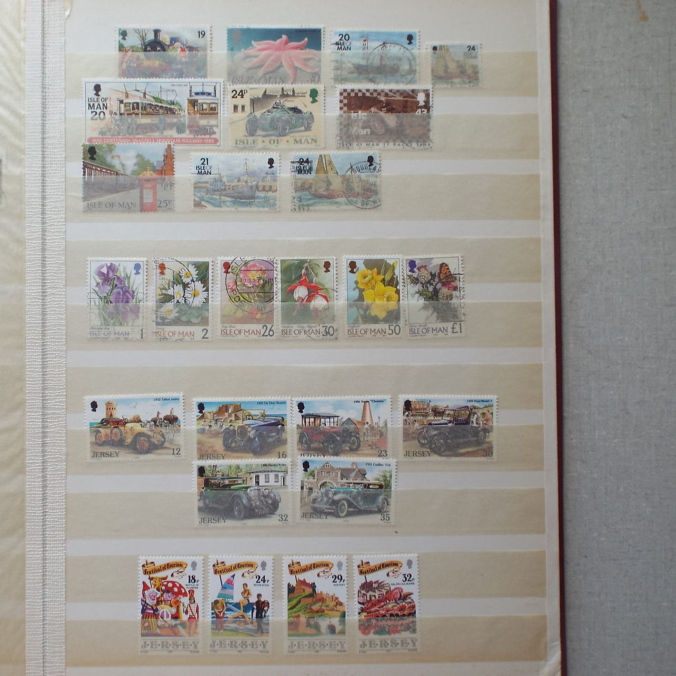 Thumbnail: Stock Book containing a Good Selection of Channel Islands