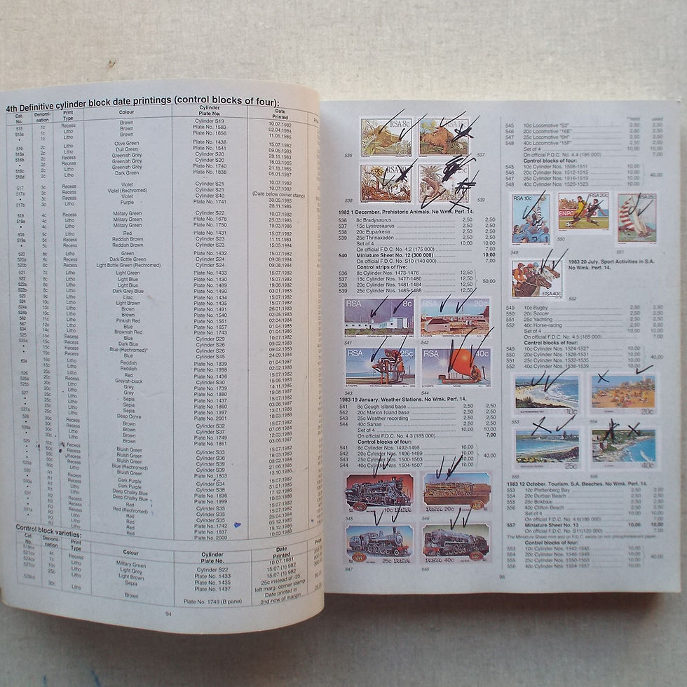 Thumbnail: Lot #22 - SACC Catalogue - 35th Edition 2017-2018