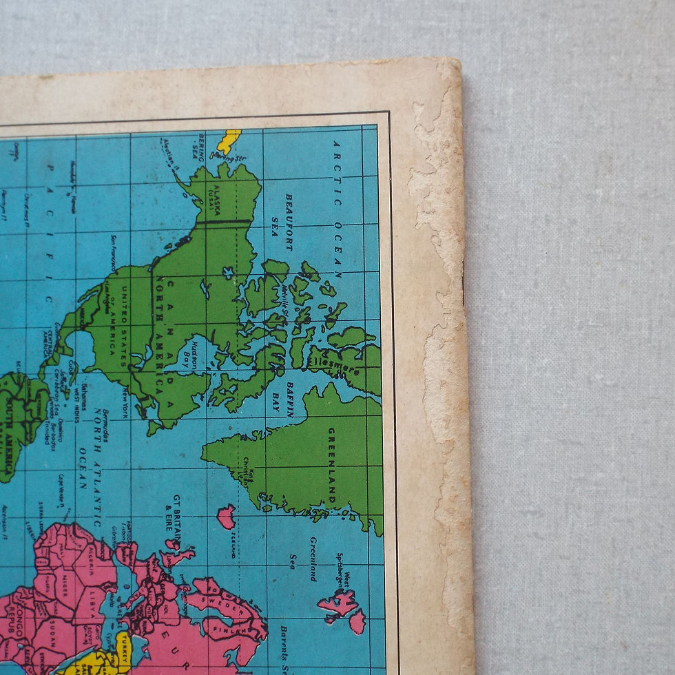 Thumbnail: Lot #7 - "Wide World" Stamp Album - Empty (No Stamps)