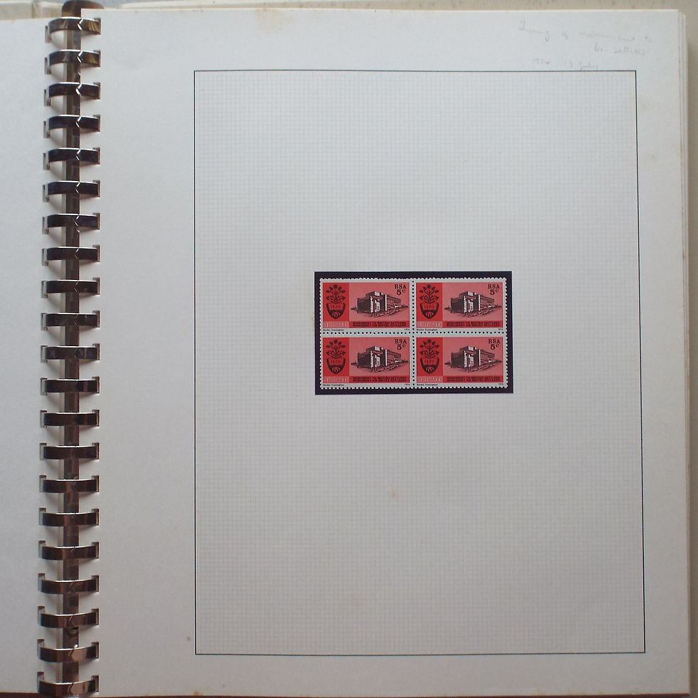 Thumbnail: Lot #13 - RSA - Multiring Stamp Album - Collection of Stamps - 1973 to 1978
