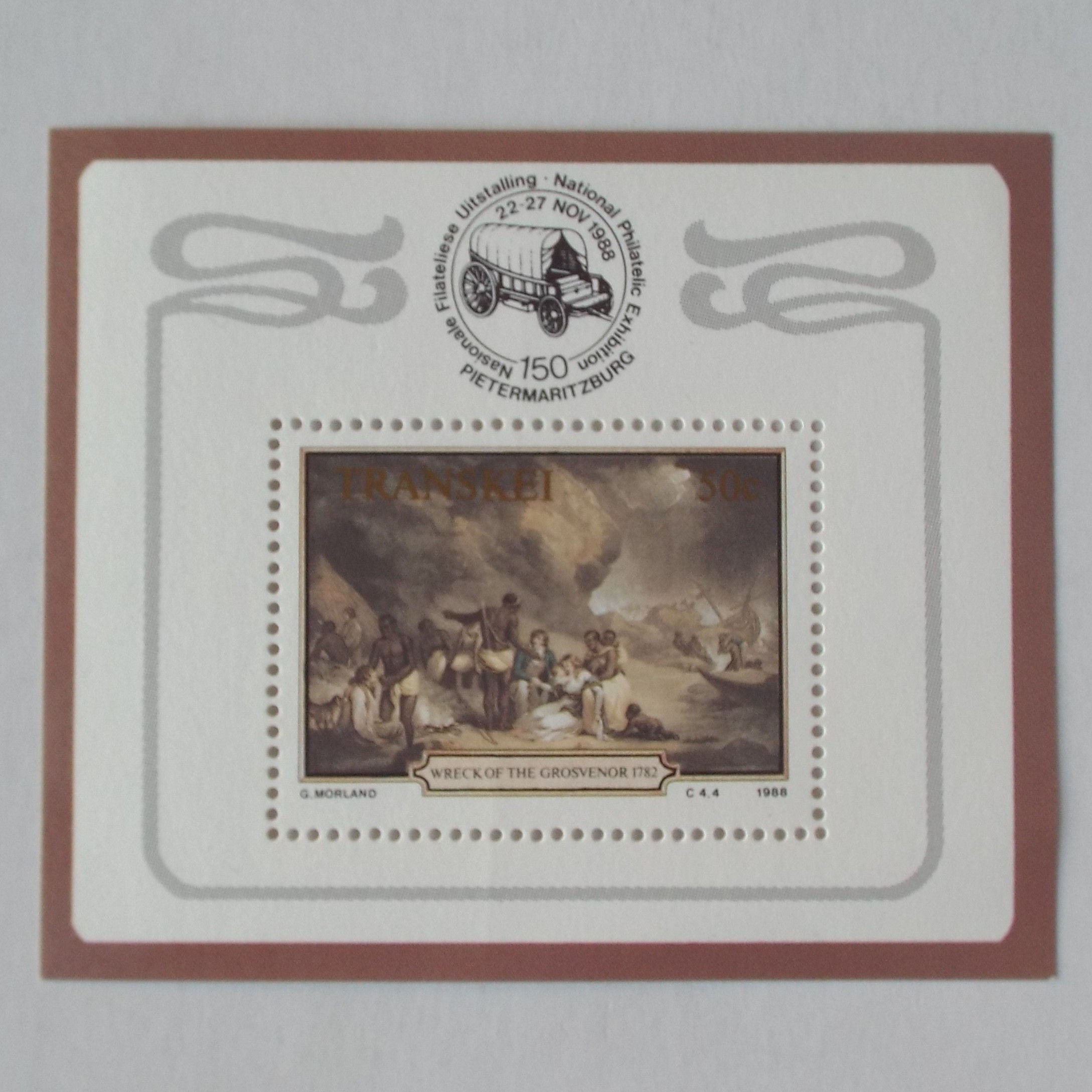 Transkei - 1988 Grosvenor Shipwreck - Miniature Sheet - UMM