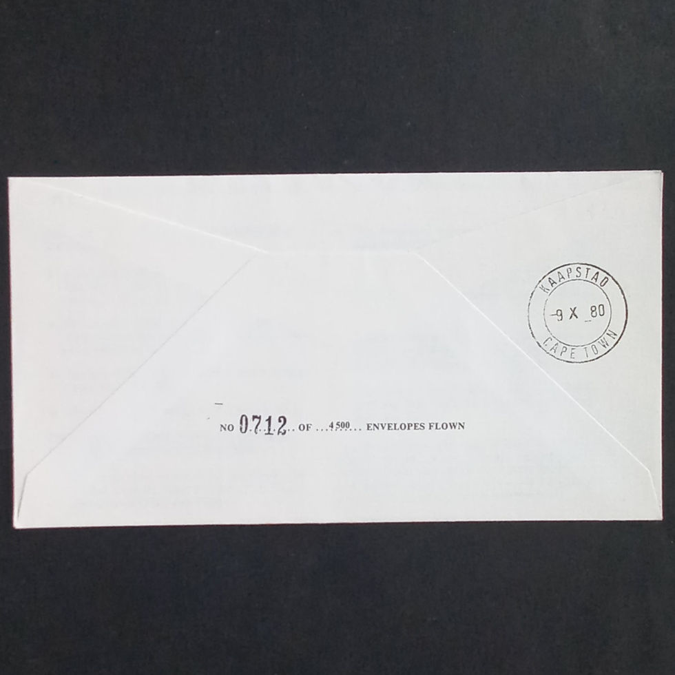 Thumbnail: RSA - 1980 Flight Covers - 60 Years of Aviation in South Africa