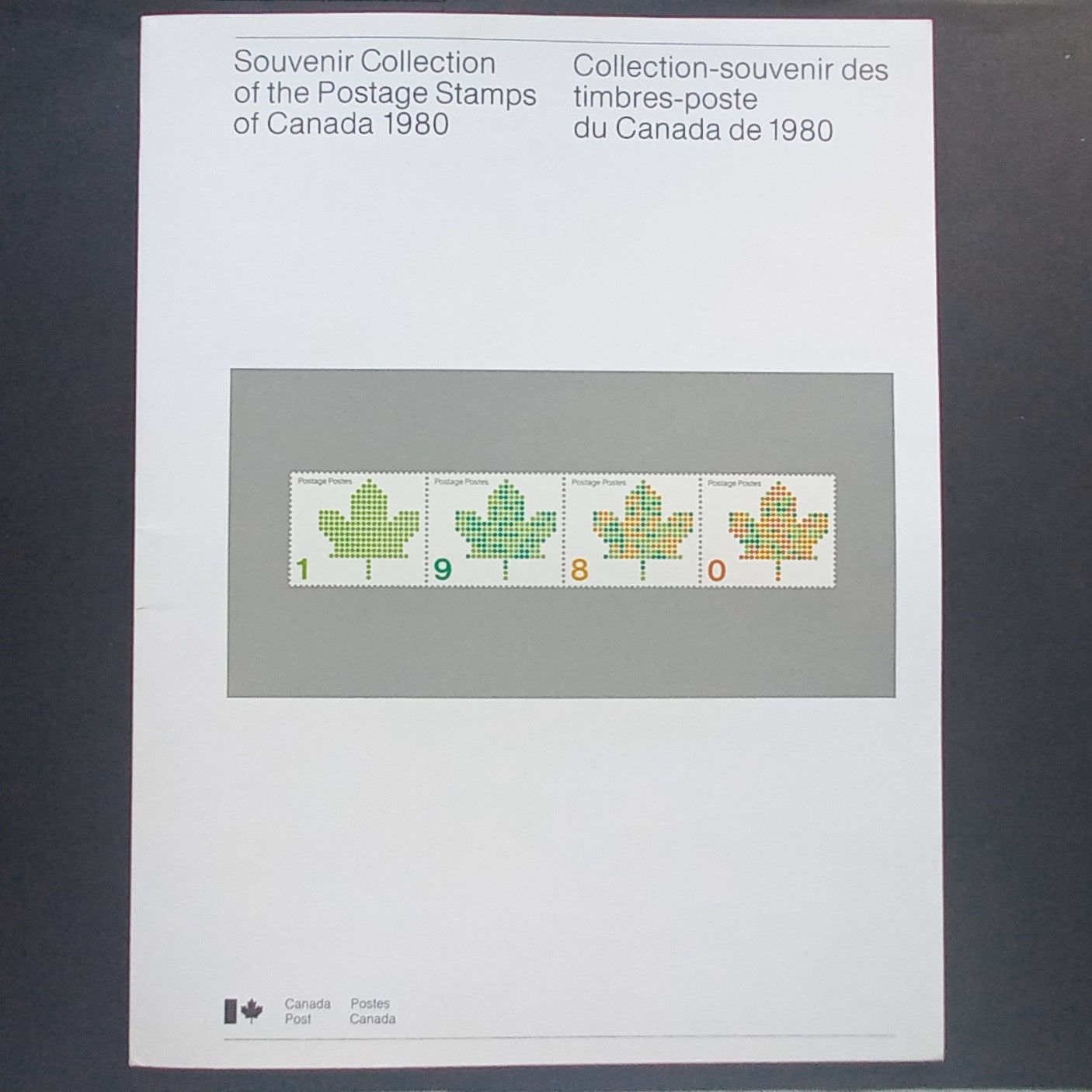 Canada - 1980 Souvenir Booklet - Includes used Stamps but not complete