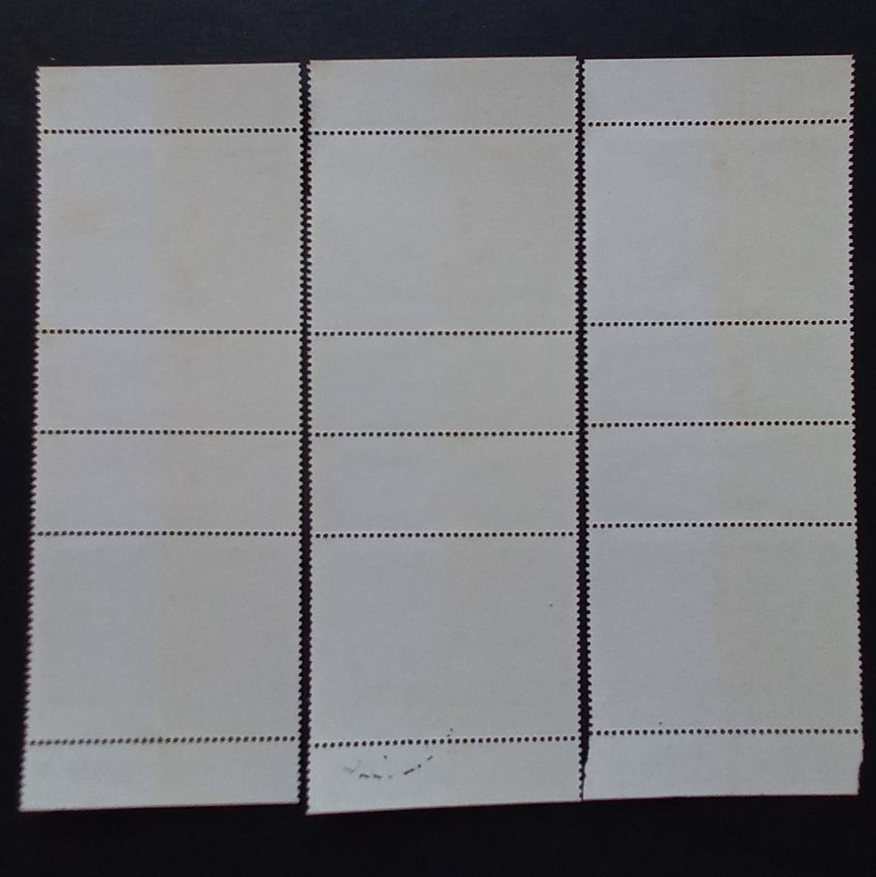 Thumbnail: Lesotho - 1989 Japanese Art - Full Set of Gutter Pairs - Unused/CTO