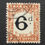 Thumbnail: Transvaal - 1907 Postage Due - 6d Black & Red-Brown - Single - Used