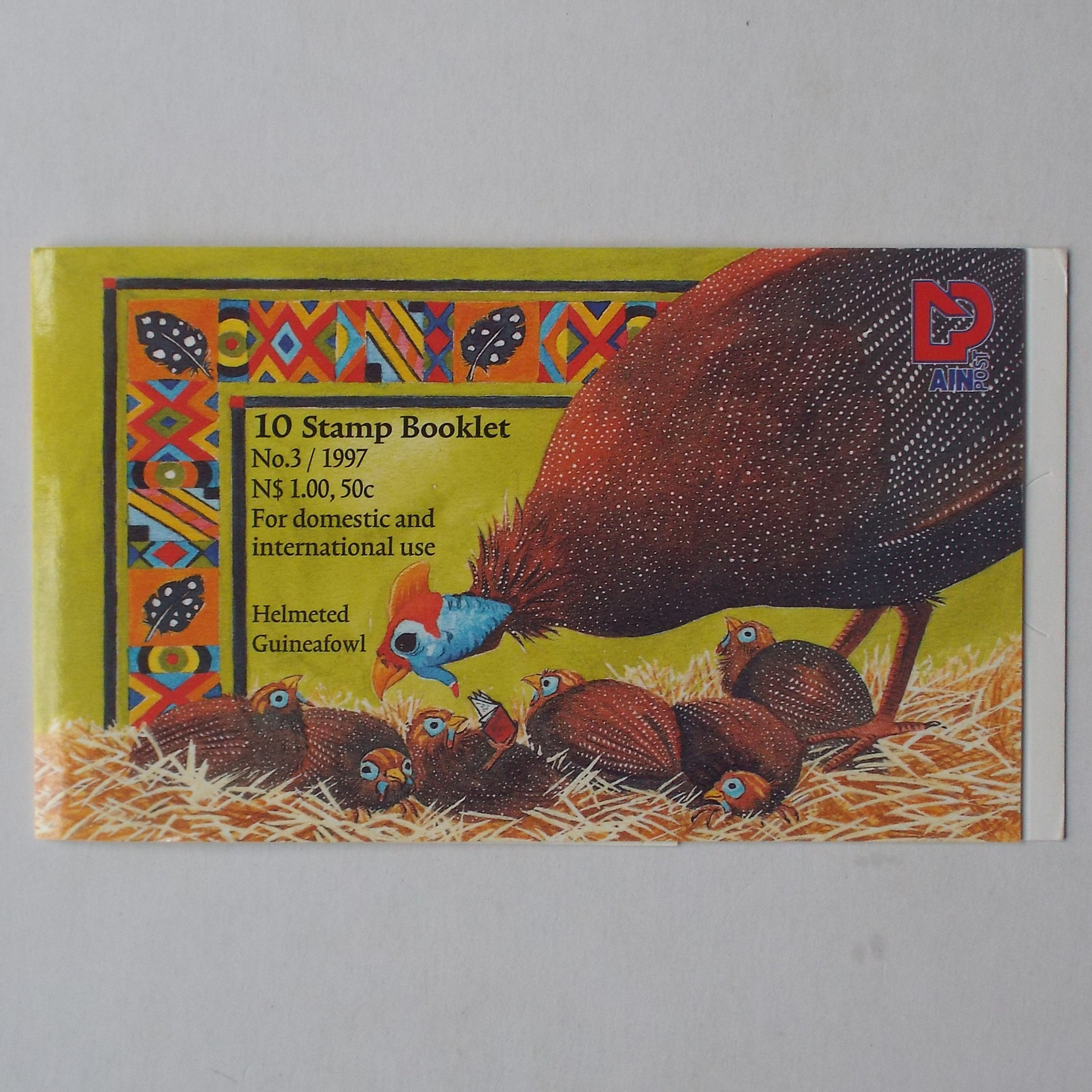 Namibia - 1997 Helmeted Guineafowl - Booklet #5 - UMM