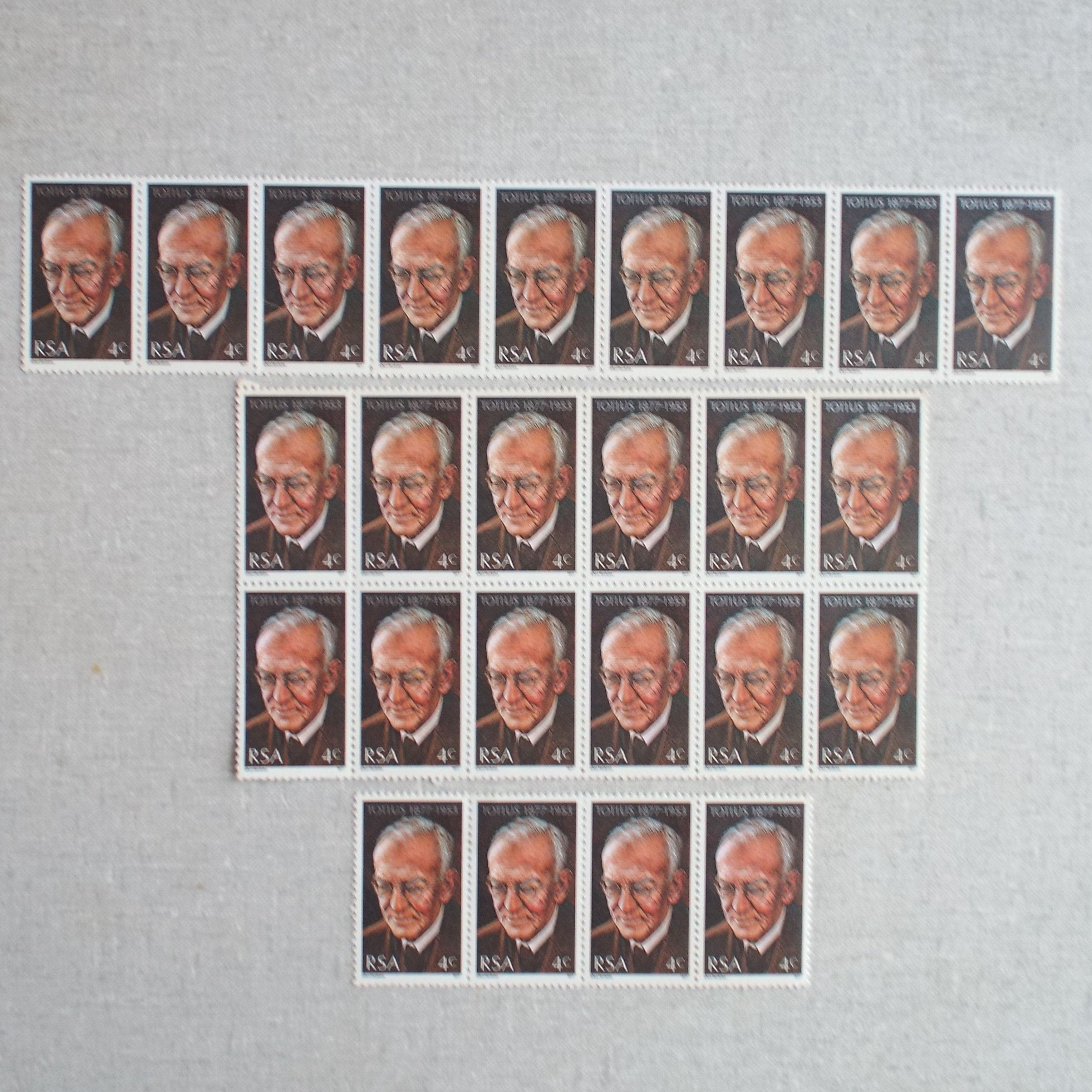RSA - 1977 Prof. J. du Toit - 4c - Selection of Blocks to Clear - Unused