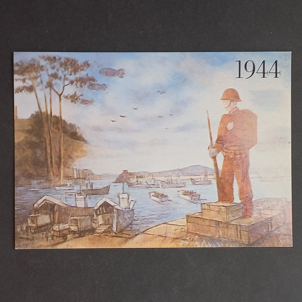 Postcard - Great Britain - 1984 New Weymouth Mural - First Day Postcard