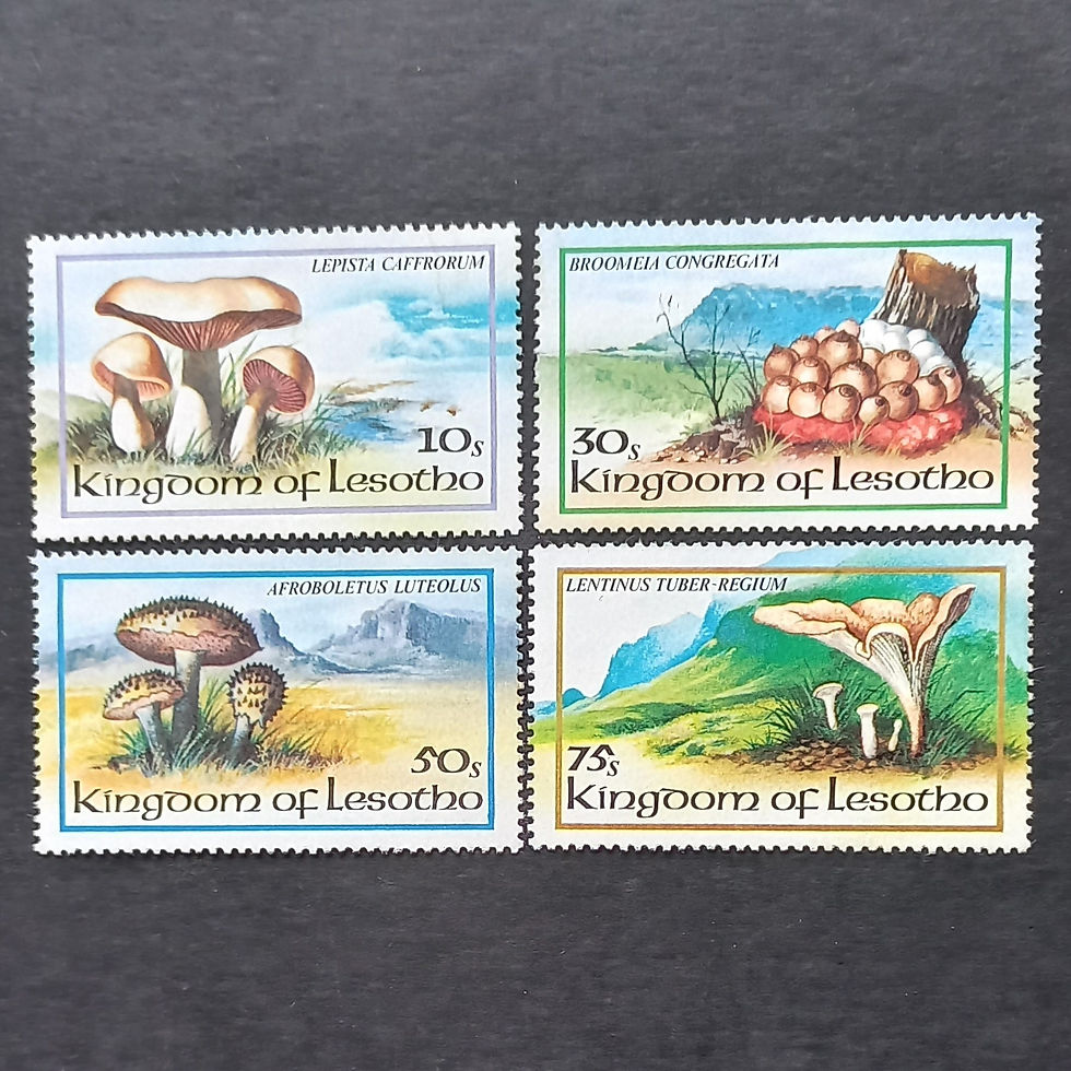 Lesotho - 1983 Fungi - Full Set of Singles - Unused