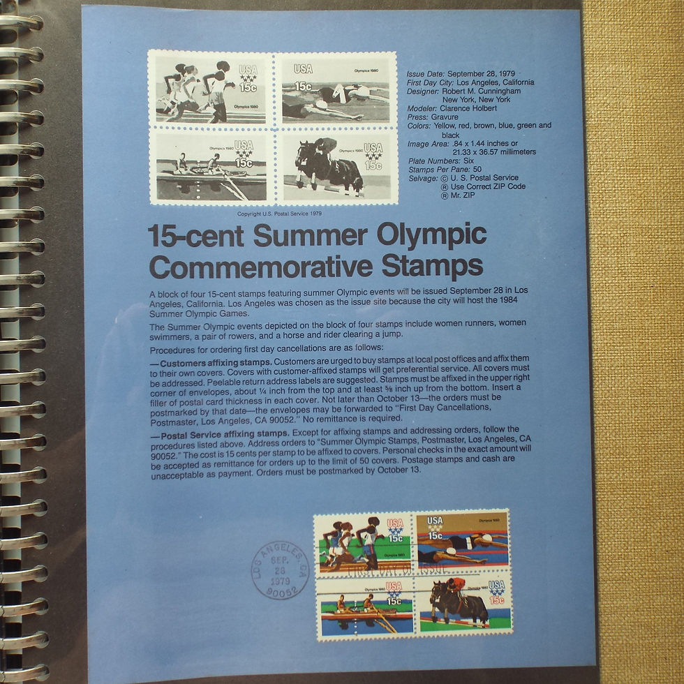 Thumbnail: USA American Commemorative Collections - Two Binders with 80 panels