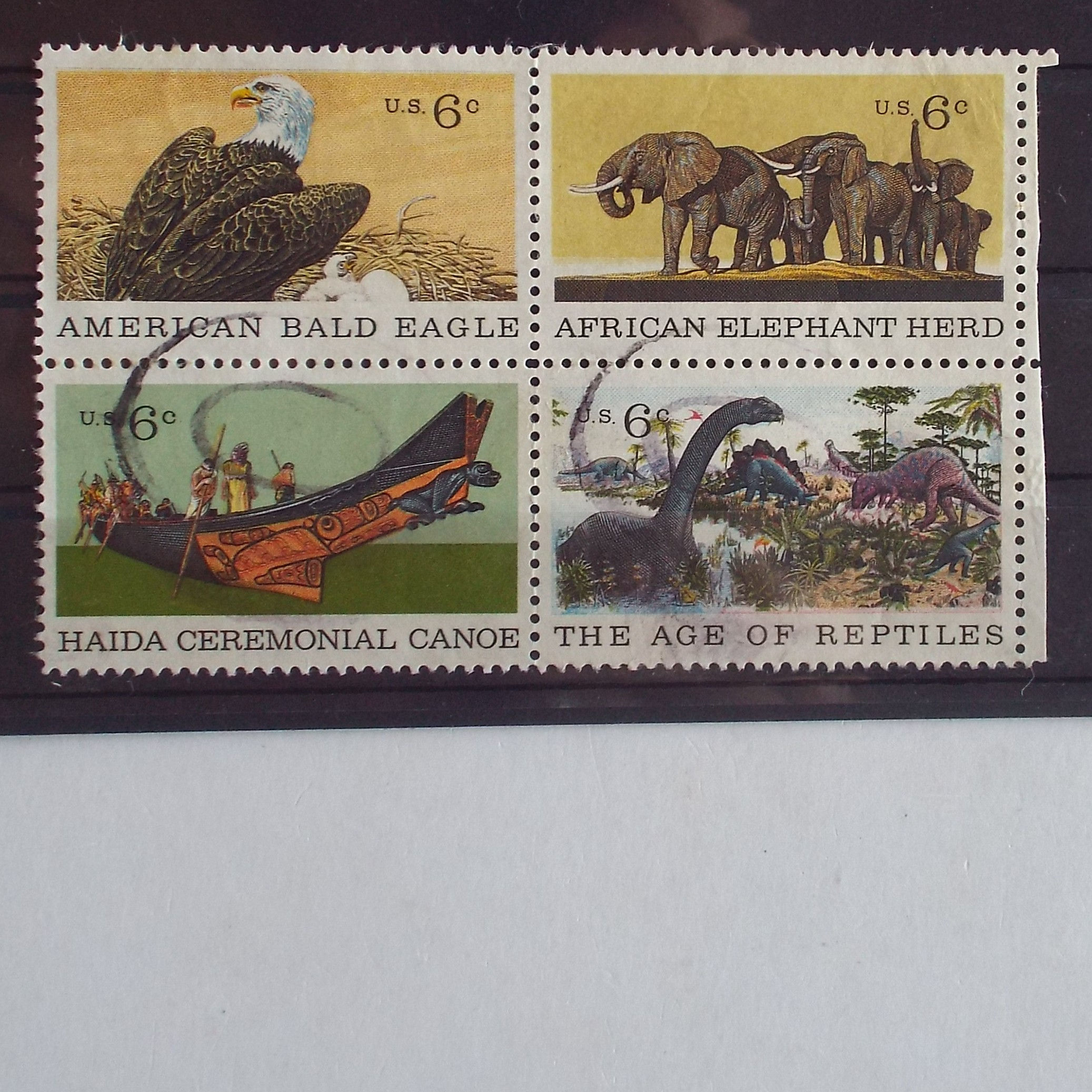 Thematics - Natural History - Block of 4 - USA - No Duplication