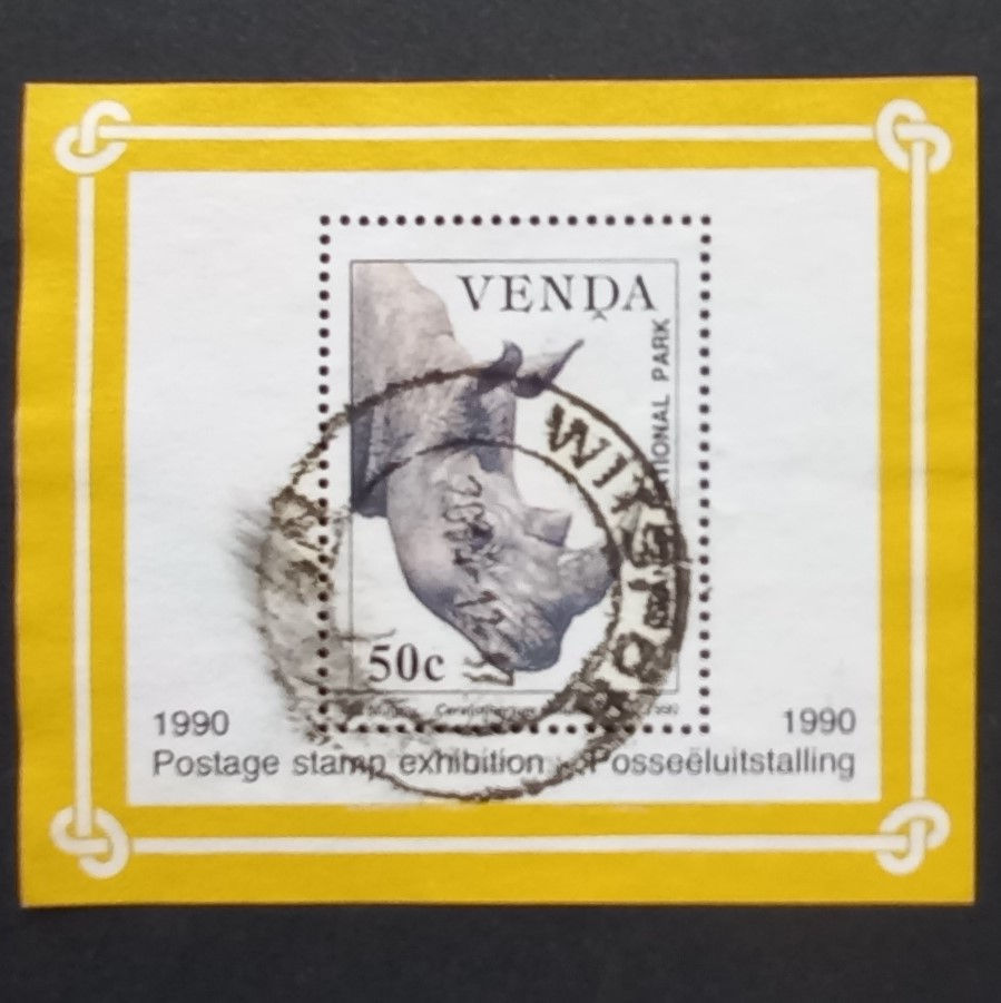 Venda - 1990 Wildlife Conservation - Foundation Miniature Sheet - Used