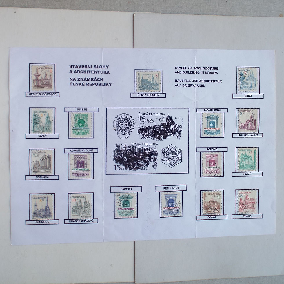 Thematics - Czech Republic - Schoolboy Project "Styles of Architecture"