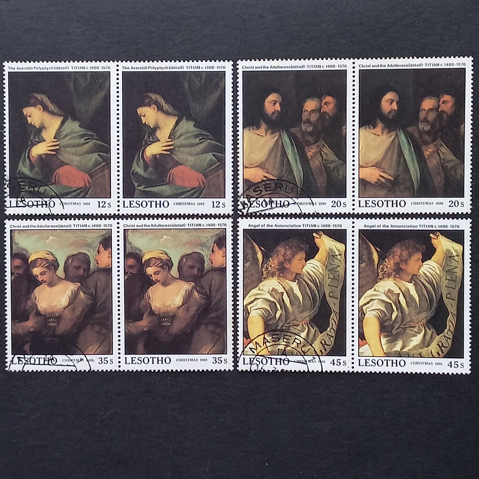 Lesotho - 1988 Christmas - Full Set of Pairs - Unused/CTO