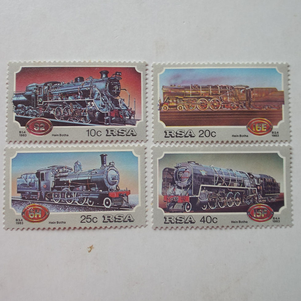 RSA - 1983 Steam Locomotives - Full Set of Singles - Unused