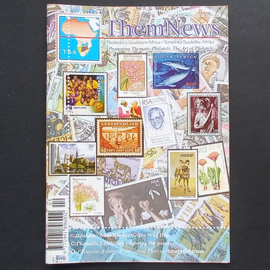 Philatelic Magazine - "Themnews" by Thematics Southern Africa - May 2009 Edition