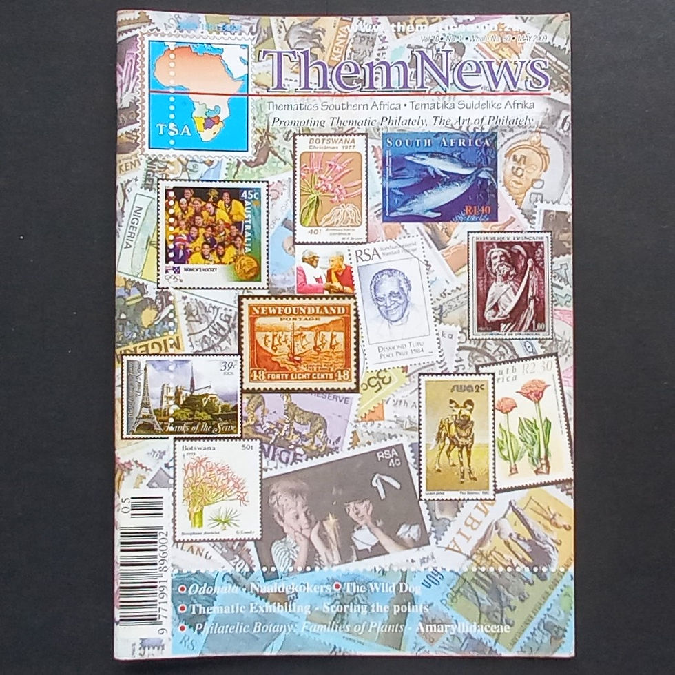 Philatelic Magazine - "Themnews" by Thematics Southern Africa - May 2009 Edition