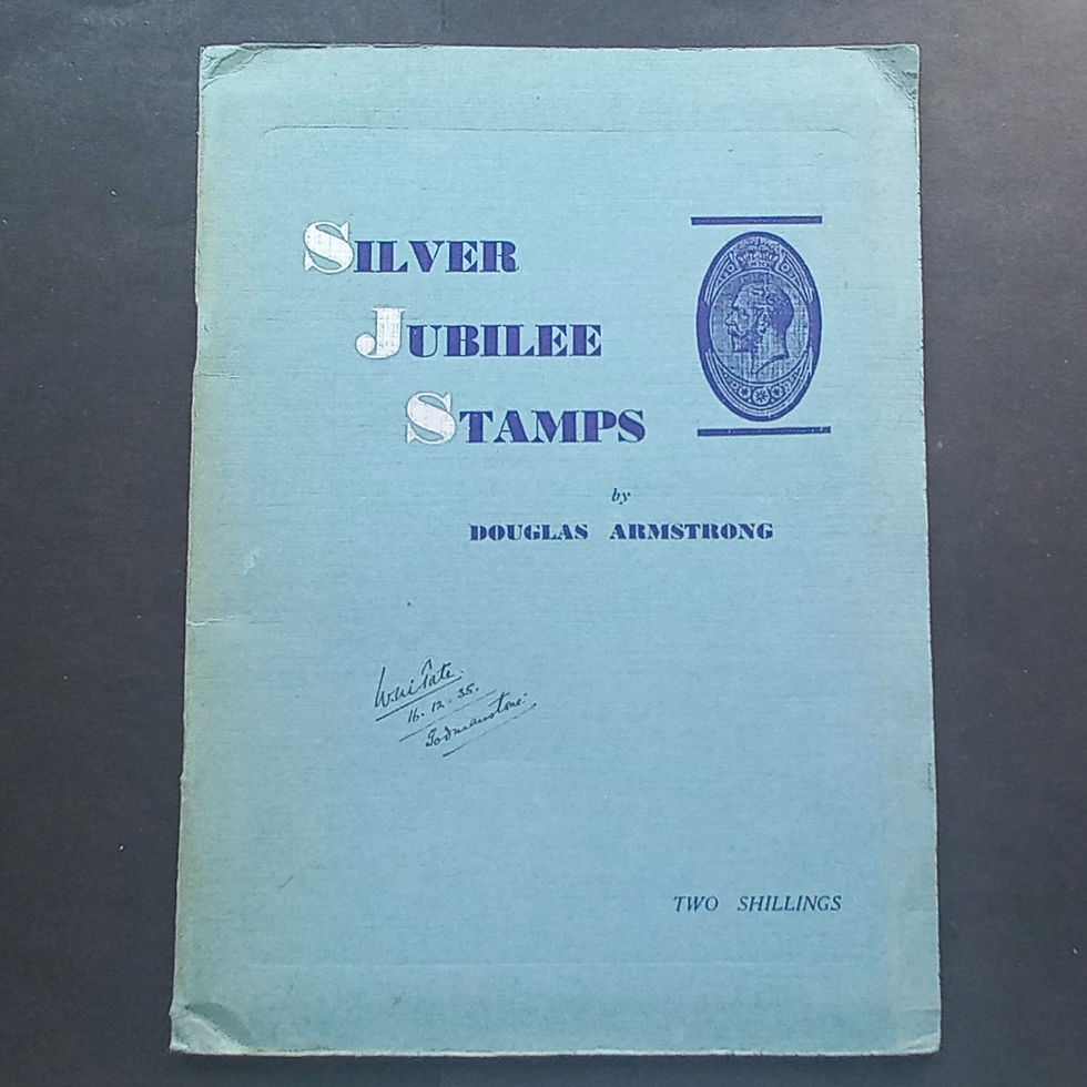 Stamp Collecting Handbook "Silver Jubilee Stamps" KGV by Douglas
