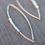 Thumbnail: Pointed Oval Earrings