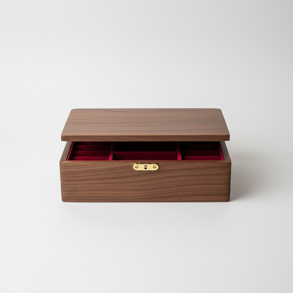Walnut Keepsake Box
