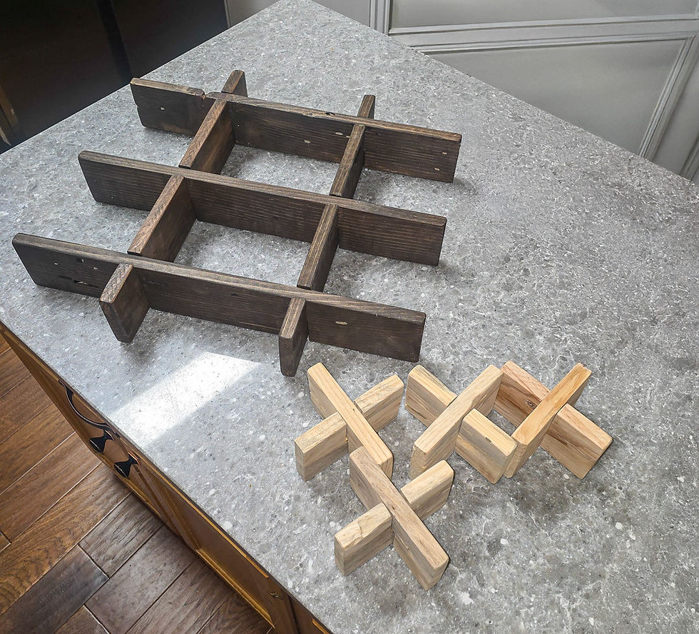 Tic-Tac-Toe Grid Board