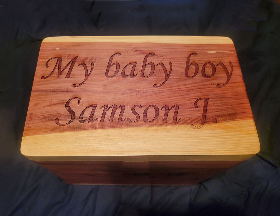 Engraved Baby Container