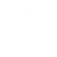 So Blessed Skincare Logo White