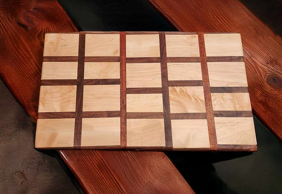 Mixed Wood Cutting Board