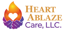 Heart Ablaze Care Logo
