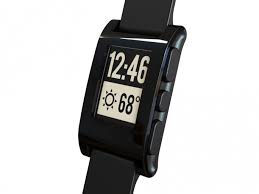 Evolution of Smartwatch - Pebble Smartwatch (Year: 2013)