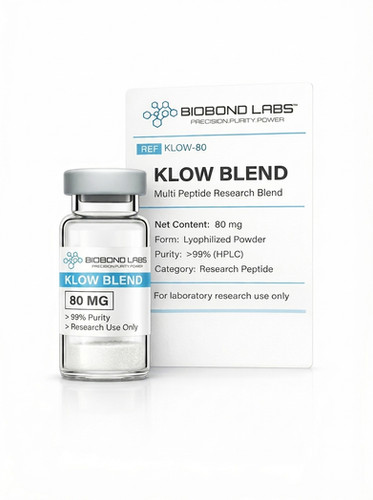 KLOW Blend TB-500(10mg) + BPC-157(10mg) + GHC-Cu(50mg) + KPV(10mg) - 80mg