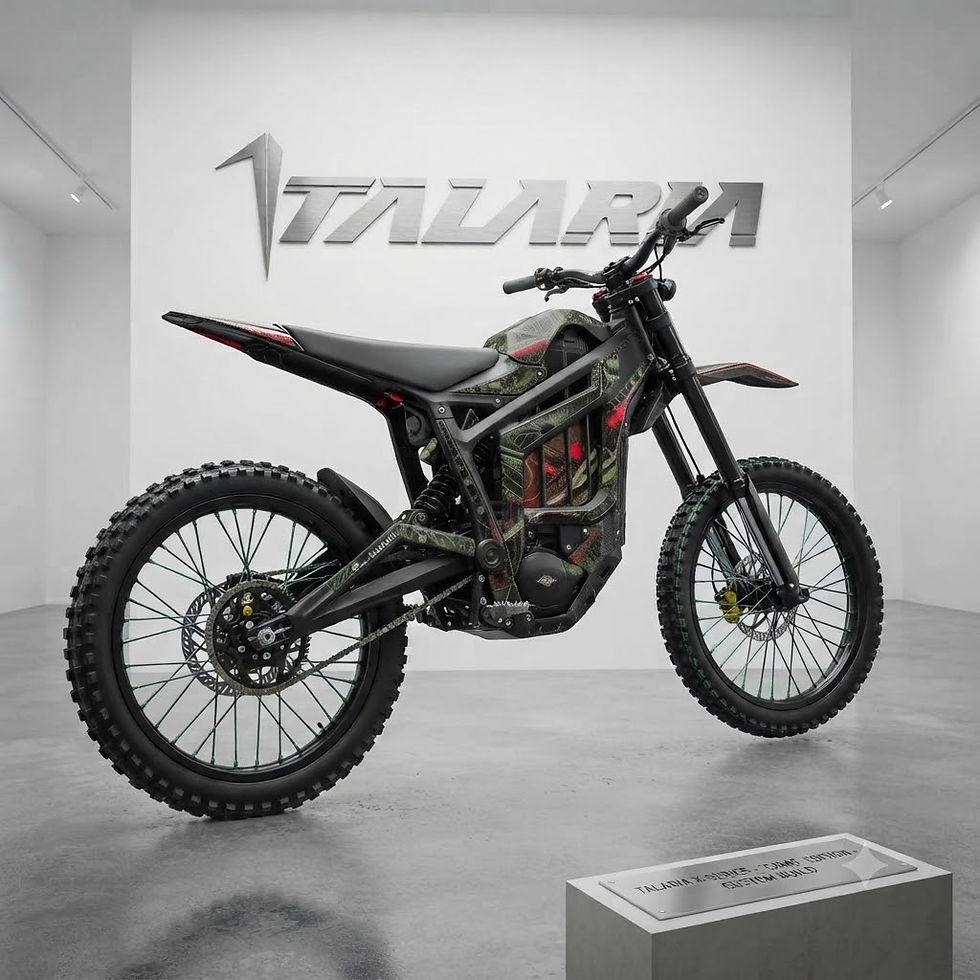 Talaria electric dirt bike alternative to a Surron