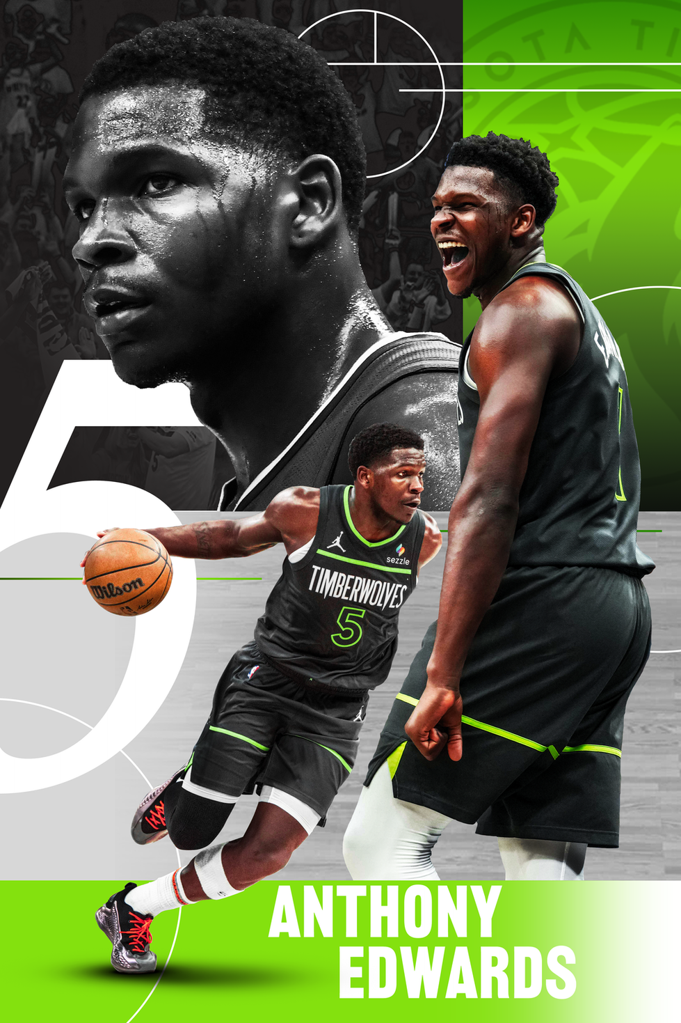 Anthony Edwards Graphic