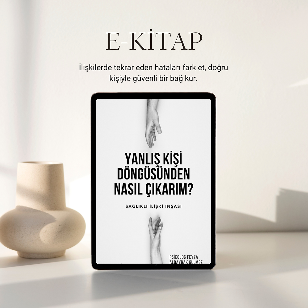 Yanlış Kişi Döngüsünden Nasıl Çıkılır? (E-Kitap)