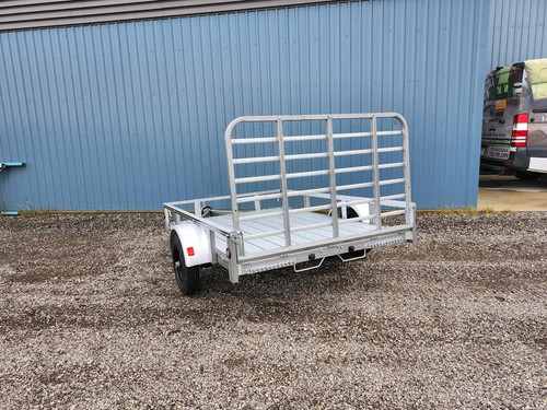 5x8' galvanized cargo utility trailer mayhem-trailers