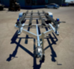 ALUMINUM 4 PLACE PWC/ SEADOO TRAILER