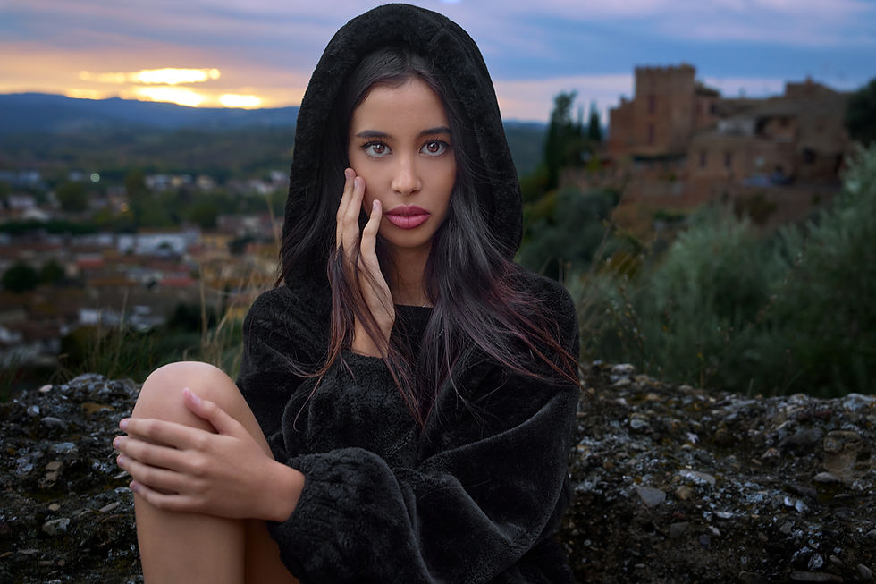 Nora Sorouri, Certaldo Alto, Tuscany, Italy     October 2025