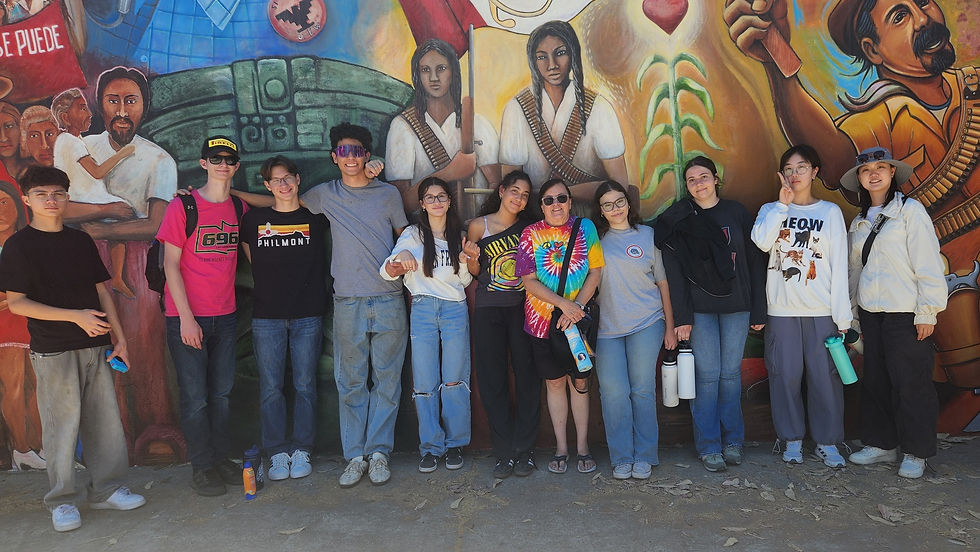 Youth Group at Chicano Park