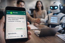 🤖 Seu WhatsApp responde… ou faz você perder matrículas?