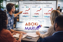 Muito além do marketing: como a Agência Aboki Maria estrutura o crescimento de escolas