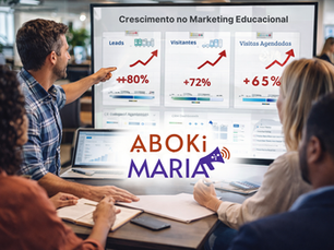 Muito além do marketing: como a Agência Aboki Maria estrutura o crescimento de escolas