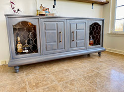 Beautifully Restored Record Cabinet